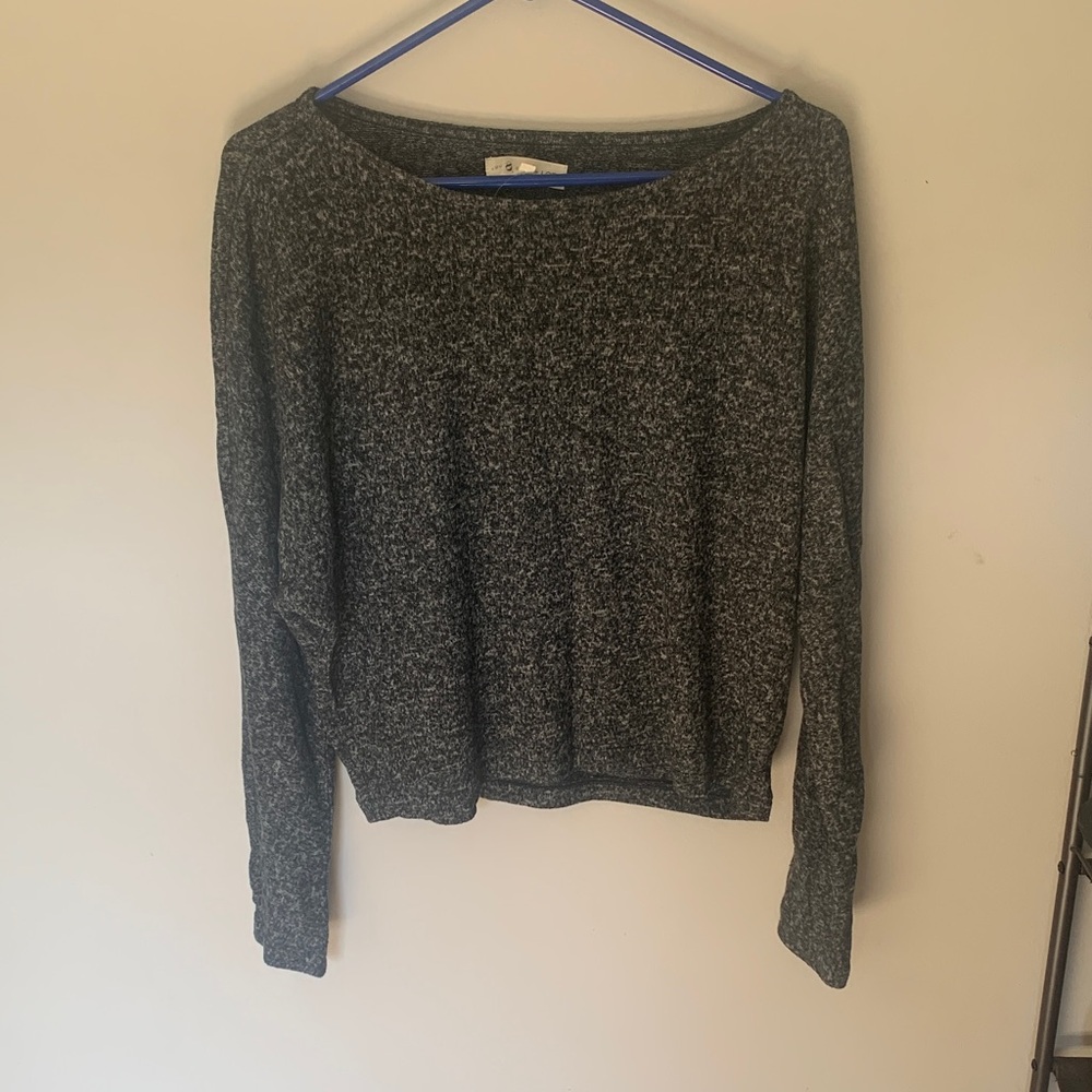 Gray Long Sleeve Sweater